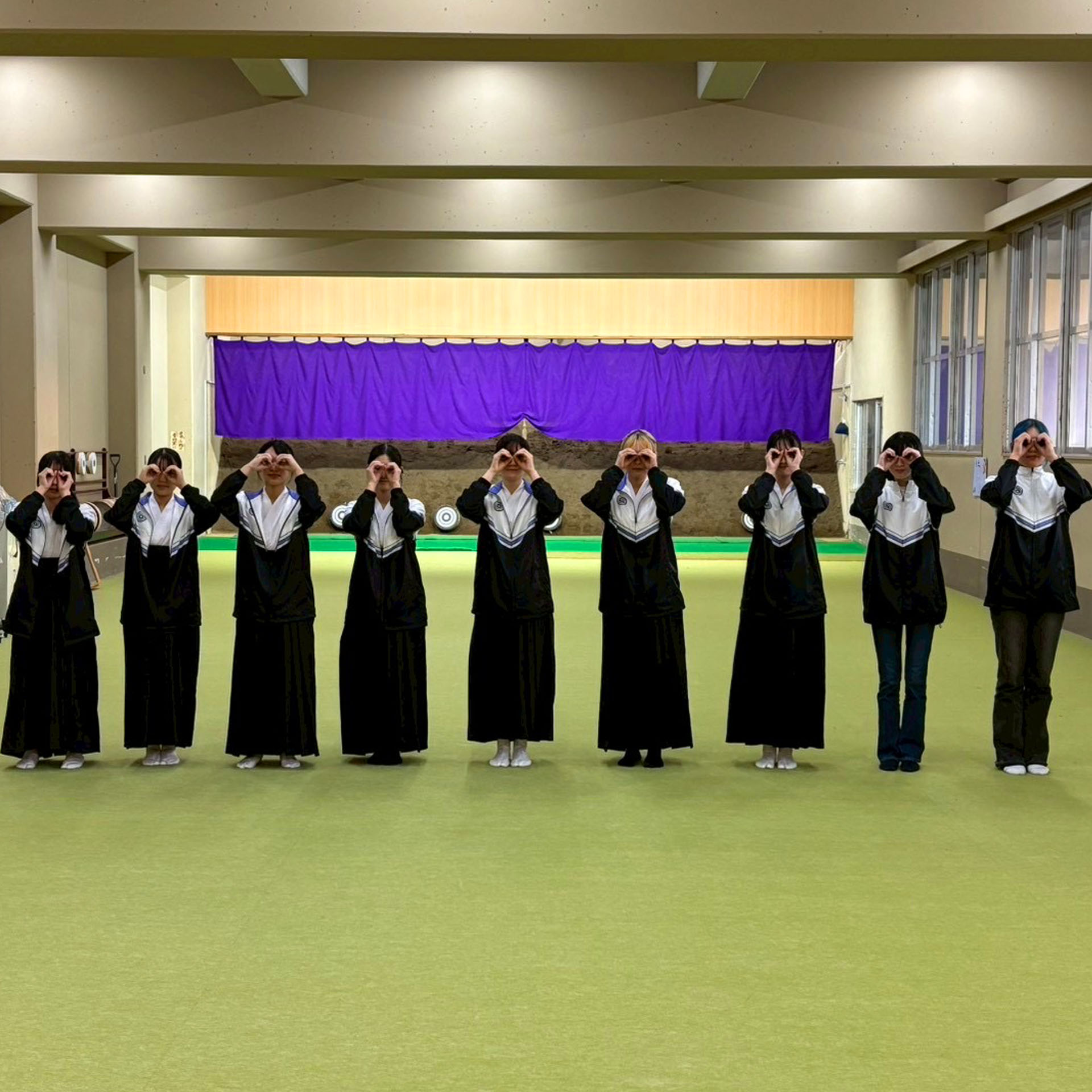 神奈川総合高校弓道部のオリジナルウインドブレーカー_02