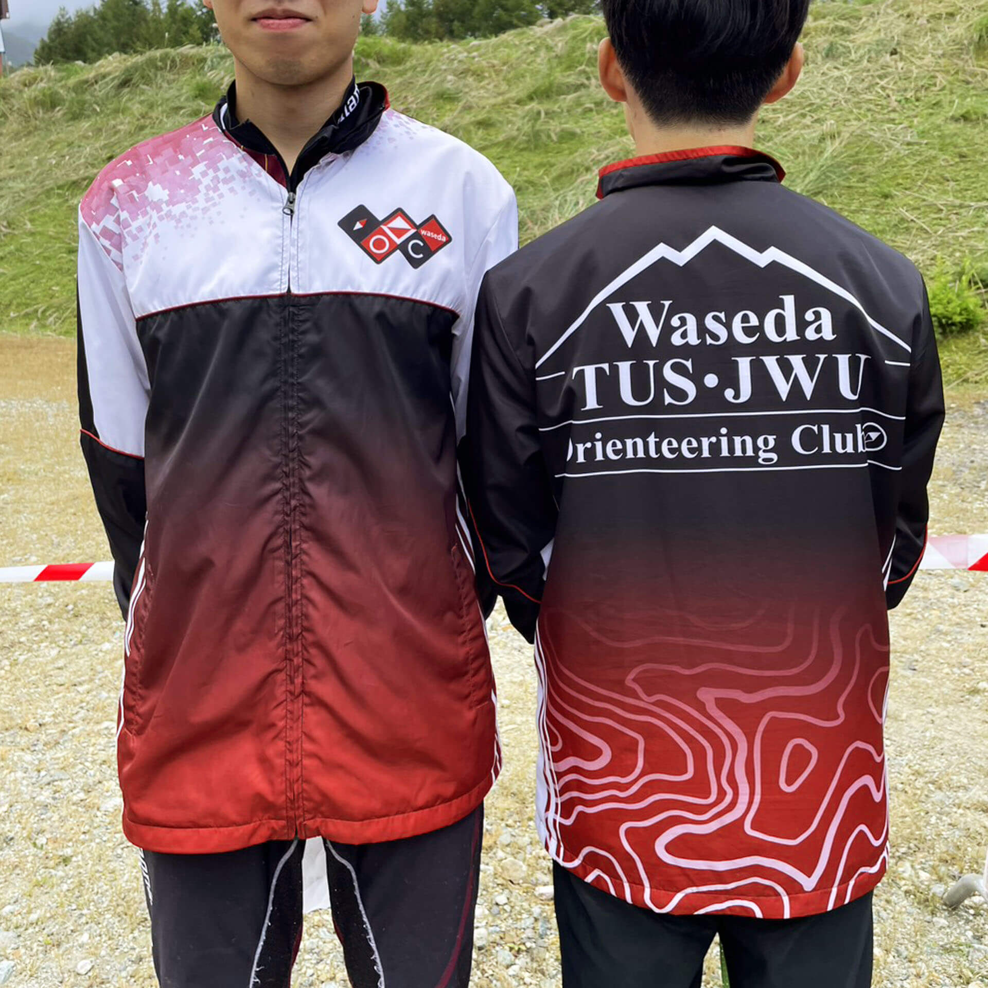 早稲田大学オリエンテーリングクラブ様のオリジナルウインドブレーカー_03